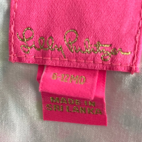 Lilly Pulitzer - Baby 6-12 Months Tropical Shift Dress with Bloomers - Picture 6 of 14